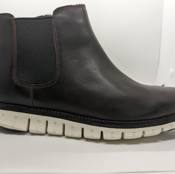 Cole Haan ZERØGRAND Chelsea Brown Boot Men's Size 9.5 W C30716 - Picture 7 of 11
